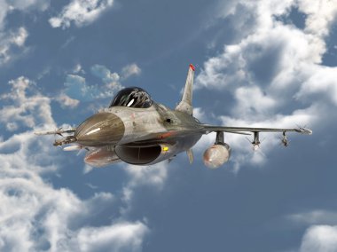 bir Fighter 3d cg işleme