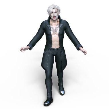 bir vampirin 3d cg işleme