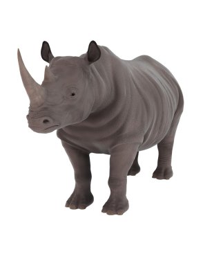 bir gergedan 3d cg render 