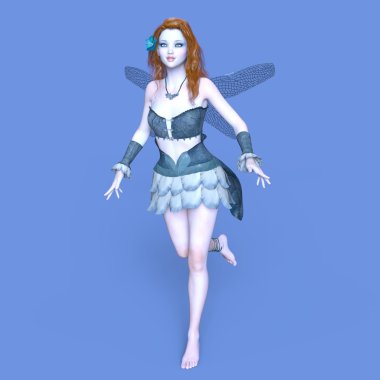 3d cg işleme bir peri