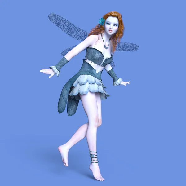 3D CG rendering of a fairy — Stock Photo, Image