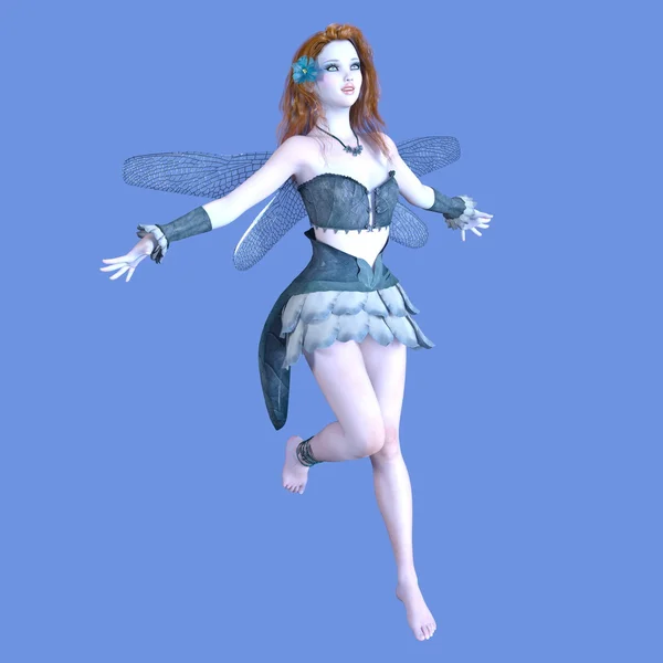 3D CG rendering of a fairy — Stock Photo, Image