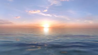 3d cg işleme Sunrise