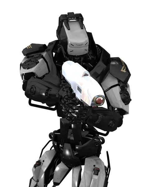 Render CG 3D dari sebuah robot — Stok Foto