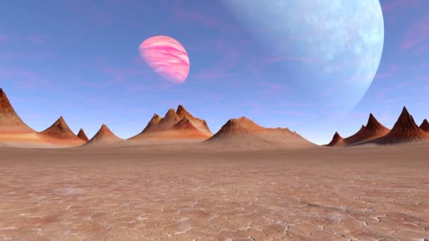 3D rendu 3D du désert 