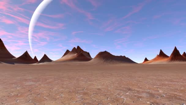 3D rendu 3D du désert 