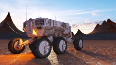 3d cg işleme alanı Rover 