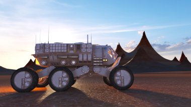 3d cg işleme alanı Rover 