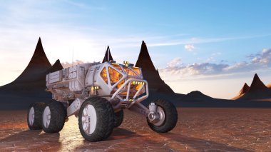 3d cg işleme alanı Rover 