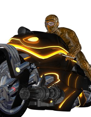 bir süper kahraman 3d cg render