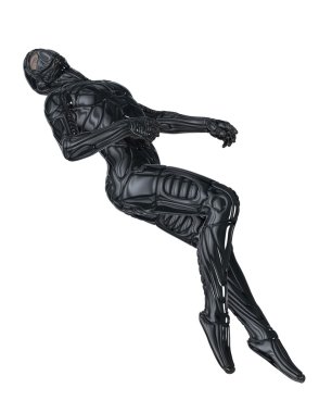 bir süper kahraman 3d cg render