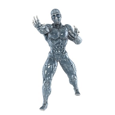 3d cg işleme bir robot.