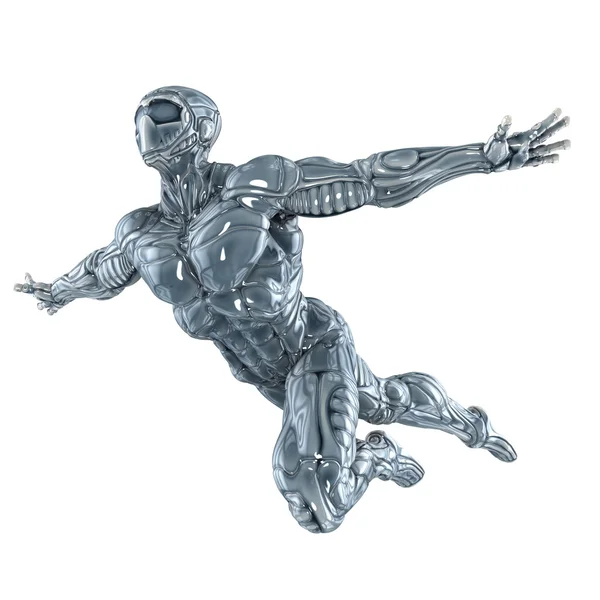 3D CG rendering of a robot. — Stock Photo, Image