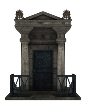 mezar taşı 3d cg render