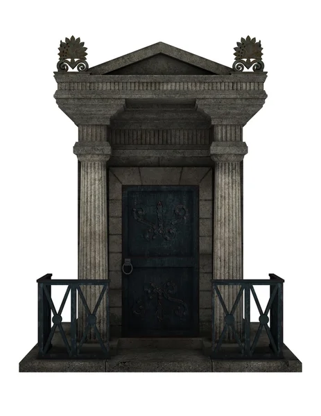 3D CG rendering of gravestone — Stock Photo, Image
