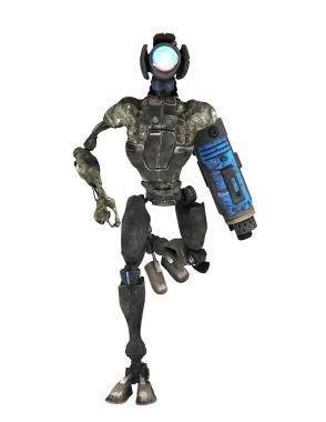 3d cg işleme bir robot