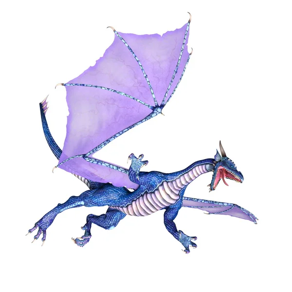 3D rendu 3D d'un dragon — Photo