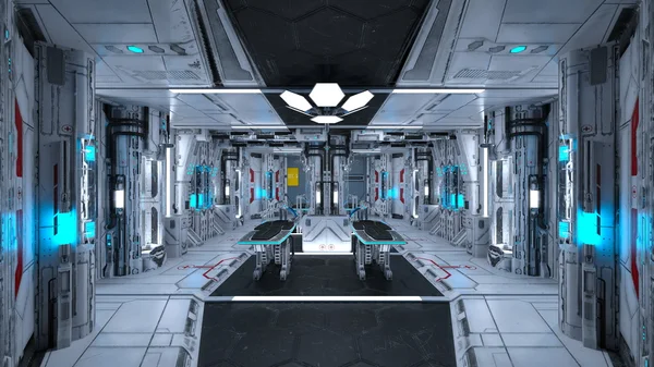 3D CG rendering of space station — Stock Photo, Image