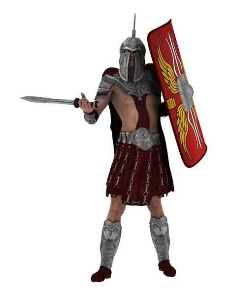 3D rendu 3D d'un chevalier — Photo