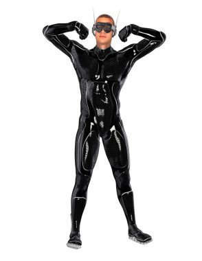 bir süper kahraman 3d cg render