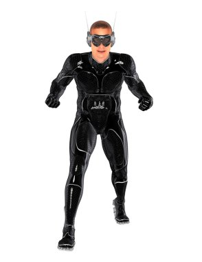 bir süper kahraman 3d cg render