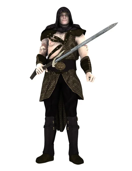 3D CG rendering of a knight — Stock Photo, Image