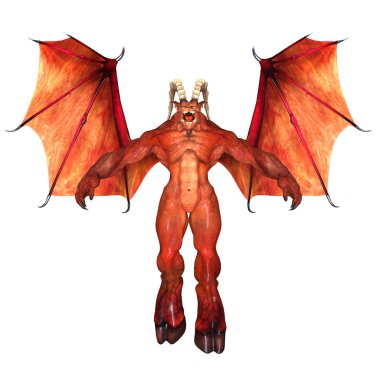 bir canavar 3d cg işleme