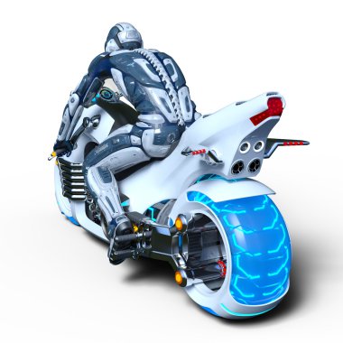 3d cg işleme bir robot