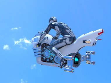 3d cg işleme bir robot