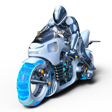 3d cg işleme bir robot