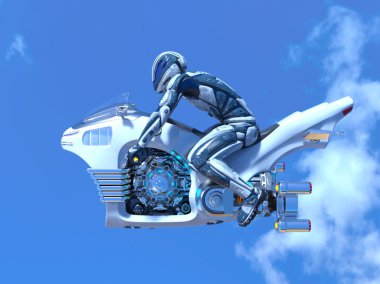 3d cg işleme bir robot