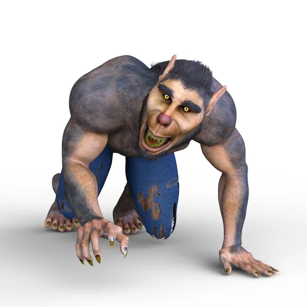 3D CG rendering of a werewolf — Stock Photo, Image