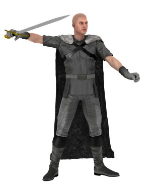 bir şövalyenin 3d cg işleme