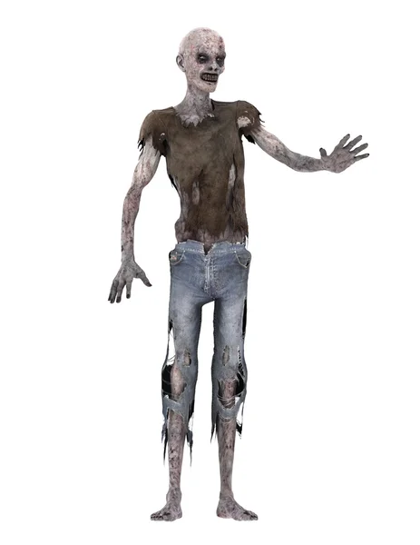 3D-cg rendering van een zombie — Stockfoto