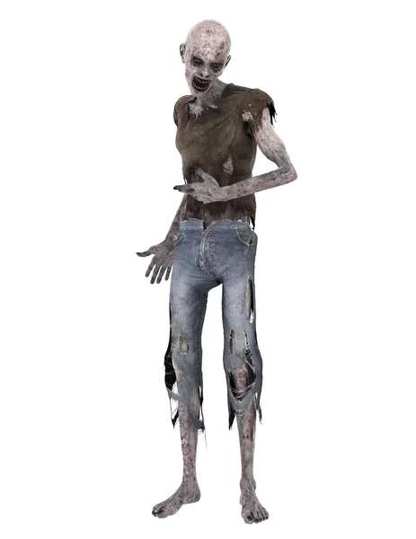 Renderowania 3D cg zombie — Zdjęcie stockowe