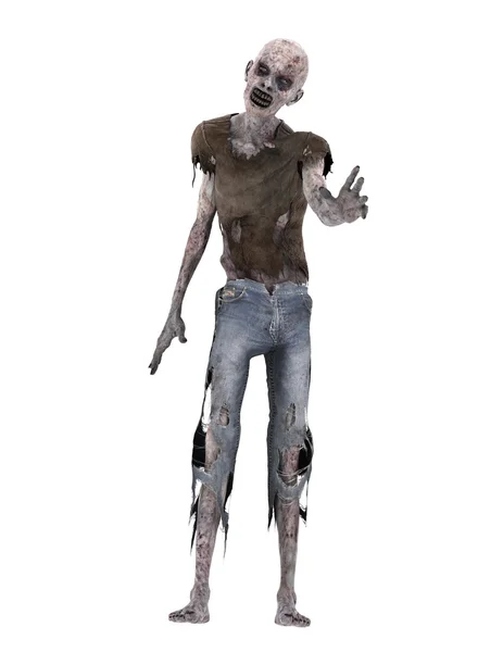 3D CG representación de un zombie — Foto de Stock