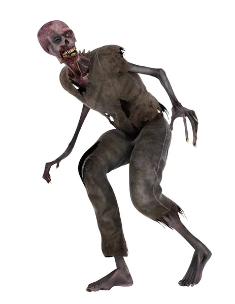 Renderowania 3D cg zombie — Zdjęcie stockowe