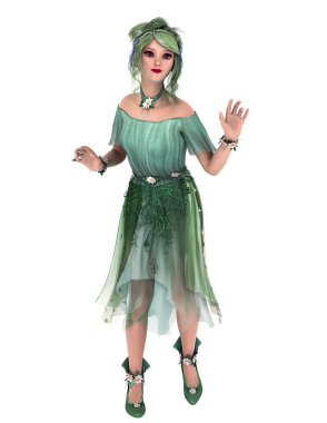 3d cg işleme bir peri