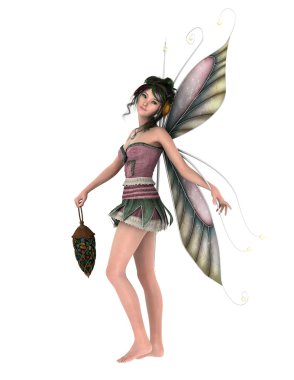 3d cg işleme bir peri