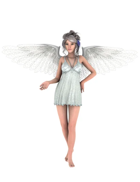 Vykreslování 3D cg anděla — Stock fotografie