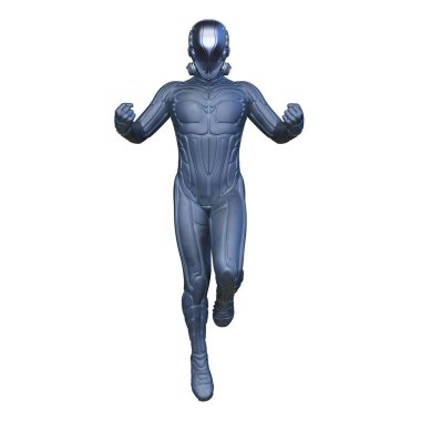 Siber Adam 'ın 3B canlandırması