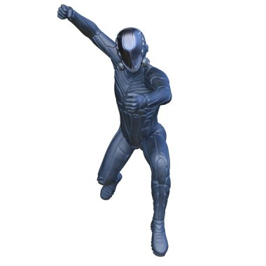 Siber Adam 'ın 3B canlandırması