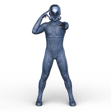 Siber Adam 'ın 3B canlandırması