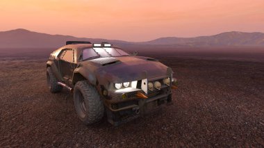 Canavar kamyonun 3 boyutlu görüntülemesi