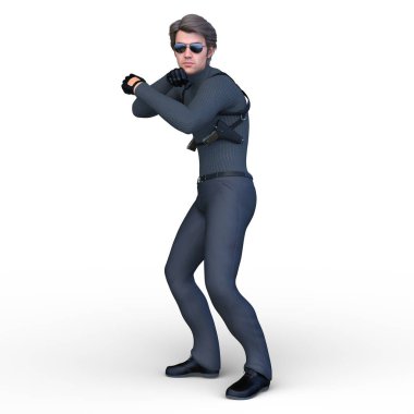 Cool Man 'in 3B canlandırması