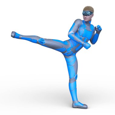 Siber Adam 'ın 3B canlandırması