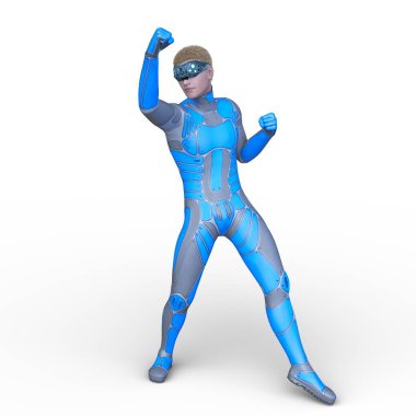 Siber Adam 'ın 3B canlandırması