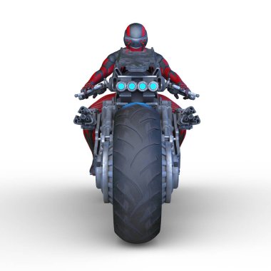 Hız bisikletinin 3B görüntülemesi