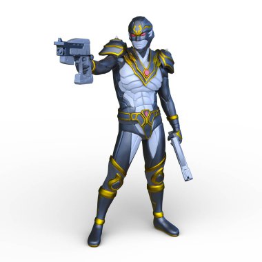 Siber Adam 'ın 3B canlandırması