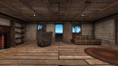 Kabinin 3B görüntülemesi